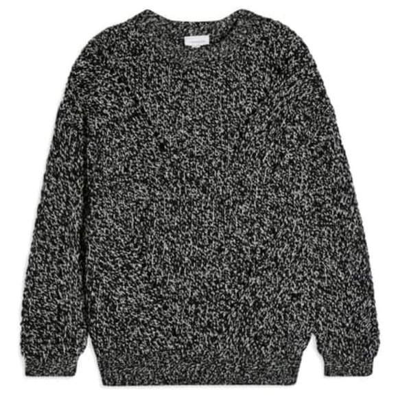 TOPSHOP Chunky Pointelle Sweater - Picture 2 of 7